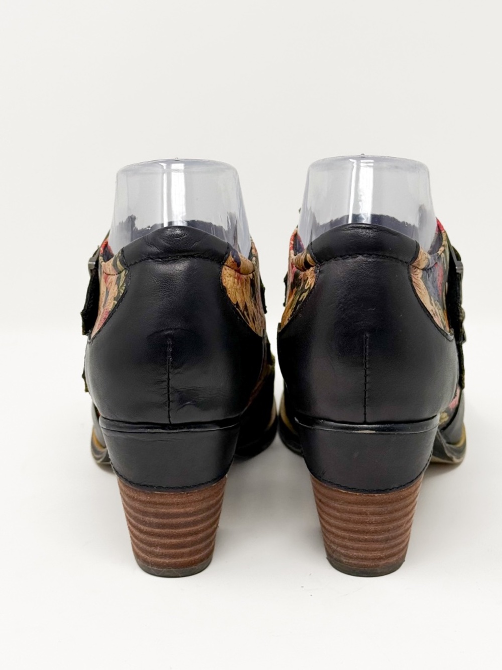 L’Artiste by Spring Step floral leather Mary Jane booties, size 39 - Picture 4 of 8